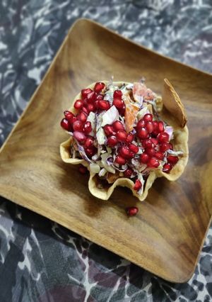 A picture of Taco salad.