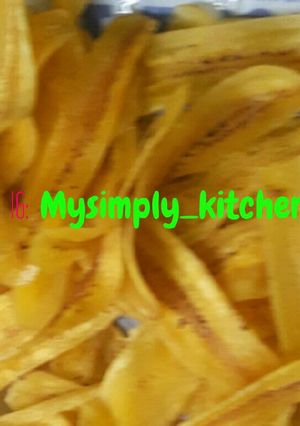 Foto resep Keripik Pisang Asin