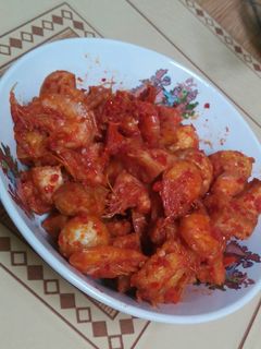 Foto resep Balado Udang Telur Puyuh