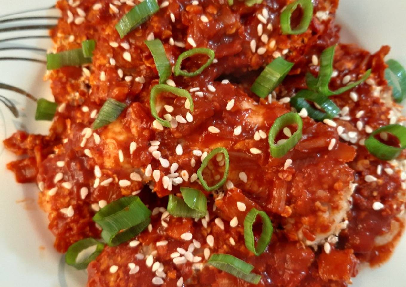 Ayam Gochujang Korea diet (176kkal/potong)