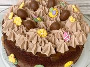 Une photo de gâteau pâques