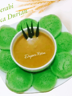 Foto resep Serabi Kinca Durian