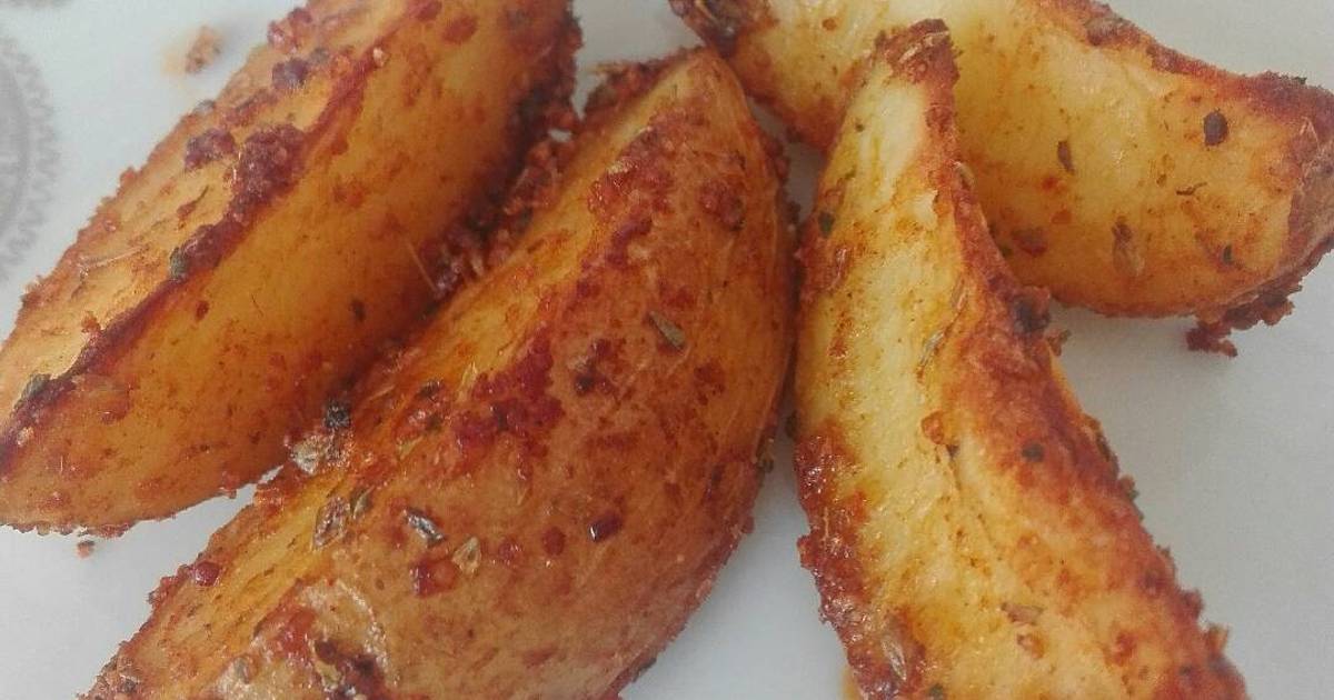 Patatas cajún al horno Receta de Tama Cookpad