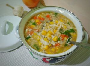 Foto resep Sup Rajungan Jagung Wortel