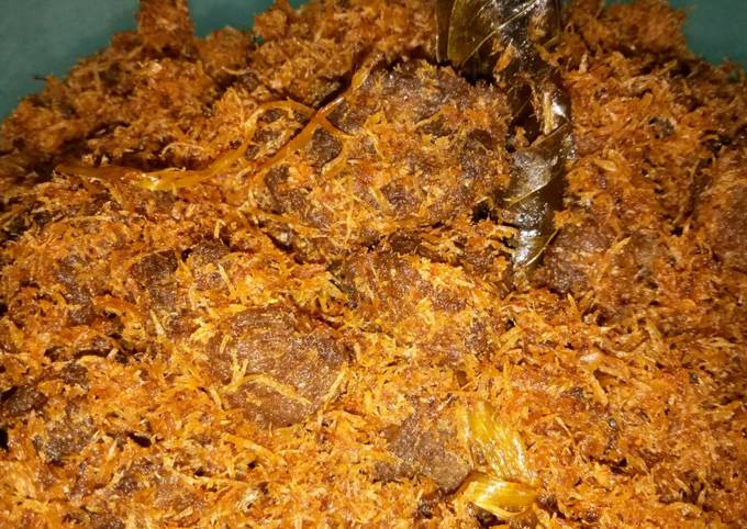 Resep: Serundeng daging sapi Praktis