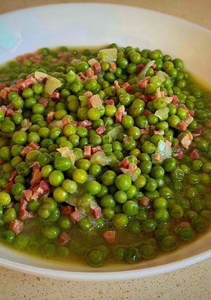 Una foto de Guisantes serranos