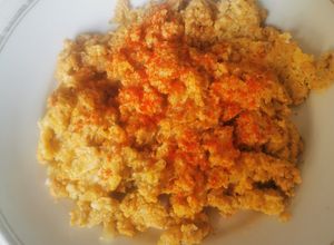Ikrás tojás recept fotója