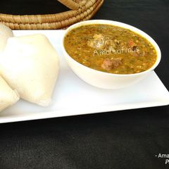 A picture of Fresh moringa stew.