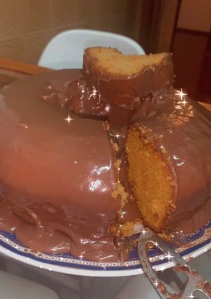 Foto de Bolo de Cenoura com Chocolate🥕 🍫