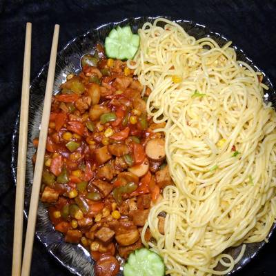 American Spaghetti Platter-image