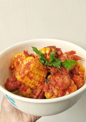 Foto resep Udang saos padang