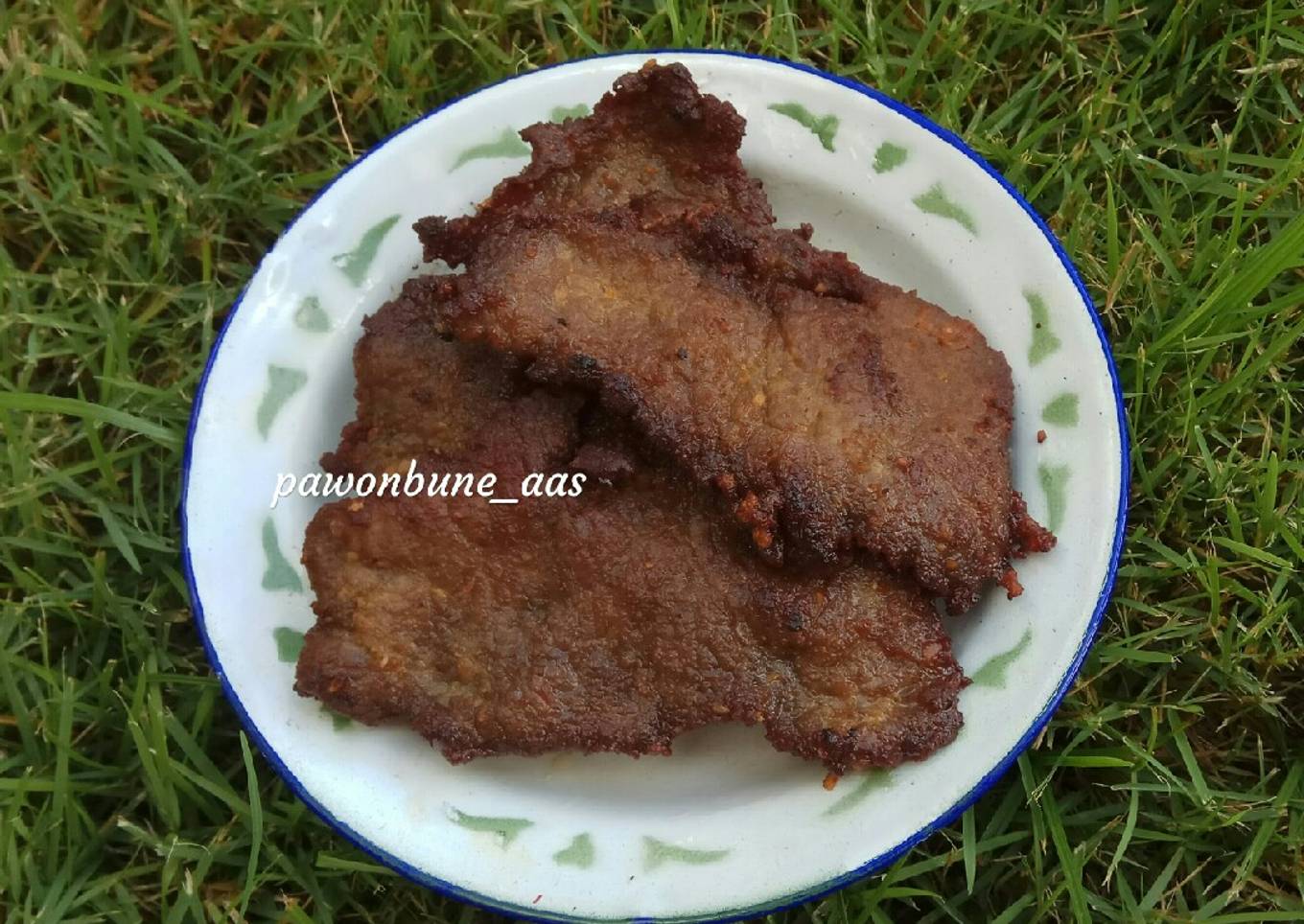 Daging Sapi Goreng Sederhana (tanpa ungkep)