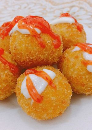Foto resep Cheese Pompom Potato