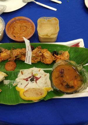 A picture of Masala idli.