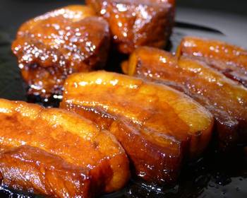 Unique Cuisine Pork Bellymade by Rice Cooker  Delicious Perfect