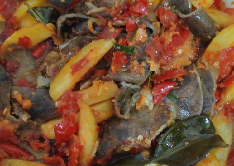 Resep Paru balado yang Enak Banget