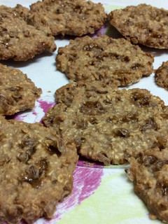Foto principal de Galletas de avena con perlas de azúcar de caña y canela🍪