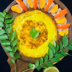 Moong dal chilla stuffed A picture of Moong dal chilla stuffed.