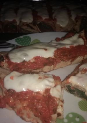 Una foto de Canelones de acelga !!! Con Fajitas de avena