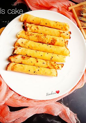 Hình của món Bánh mè cuộn.