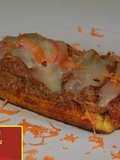 Canoa de plátano maduro con ropa vieja