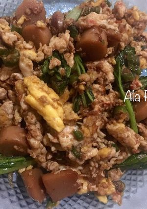 Foto resep Orak Arik telur sosis
