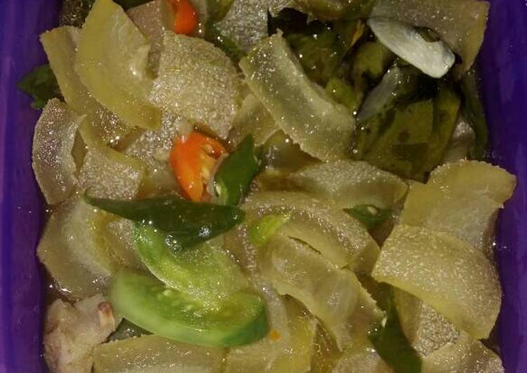Recipe: Delicious Kikil Cabe Hijau