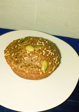 Una foto de Cake de linaza sin harina ni azúcar