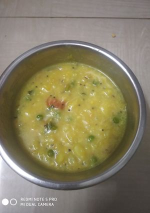 உருளைக்கிழங்கு பட்டாணி குருமா(potato peas kurma recipe in tamil) செய்முறை முக்கிய புகைப்படம்