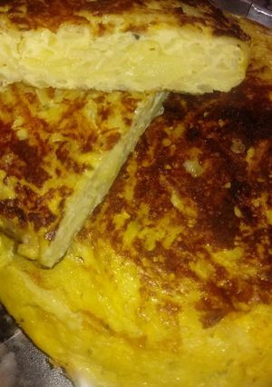 Una foto de Frittata esponjosa de papa