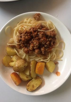 Hình của món Mì ý.