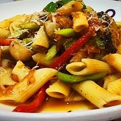 A picture of Veggie Pasta.
