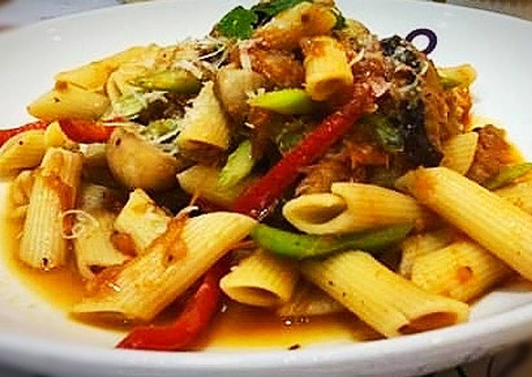 Recipe of Quick Veggie Pasta