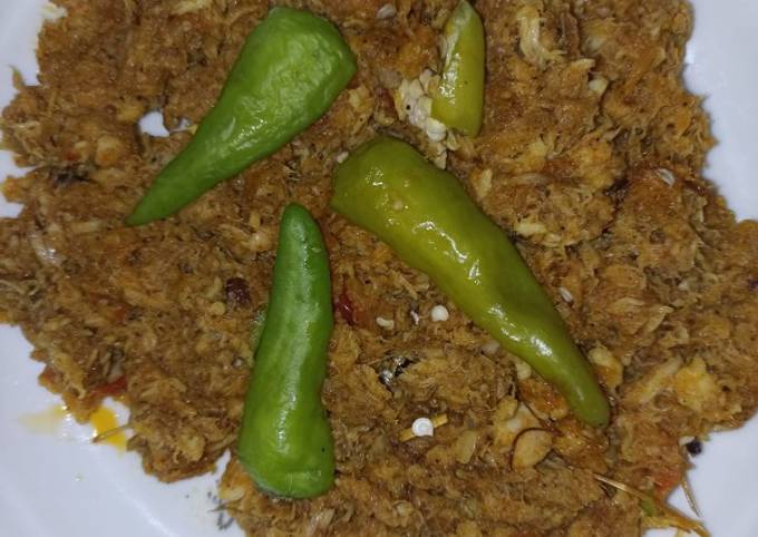 Spicy fish keema