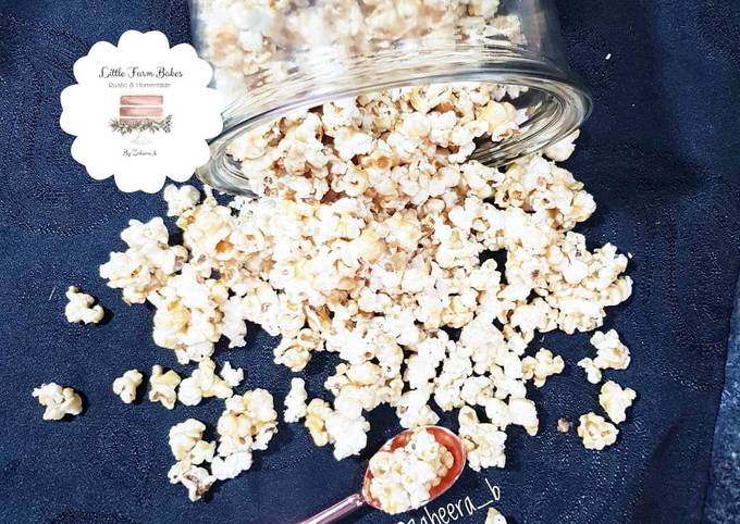 Salted caramel popcorn
