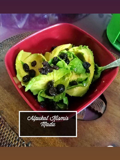 Foto resep Sarapan Sehat Alpukat Kismis Madu