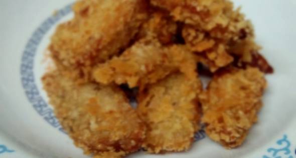 อกไก่ทอดกรอบ