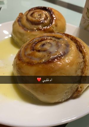 صورة لوصفة سينابون رولز هشة ولذيذة