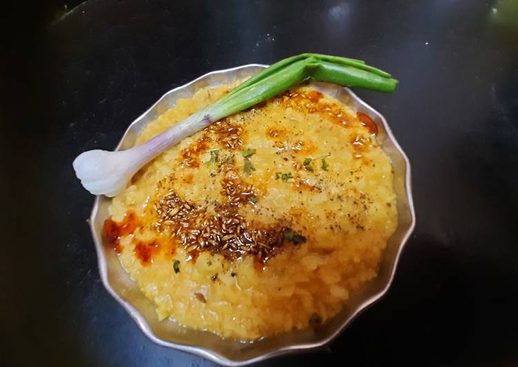 Recipe of Perfect Vegitable tadka khichdi