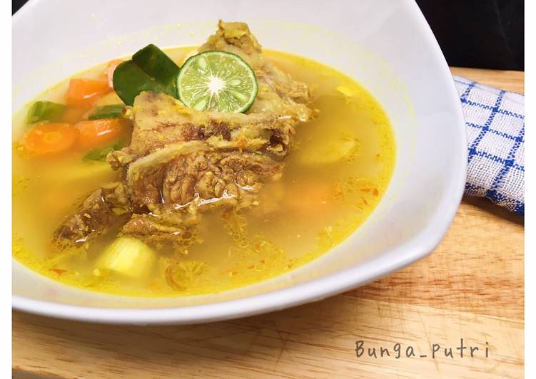 Sop iga sapi madura