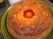 Una foto de budín de plátanos sin harina