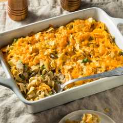 A picture of Tuna Fussili Casserole.