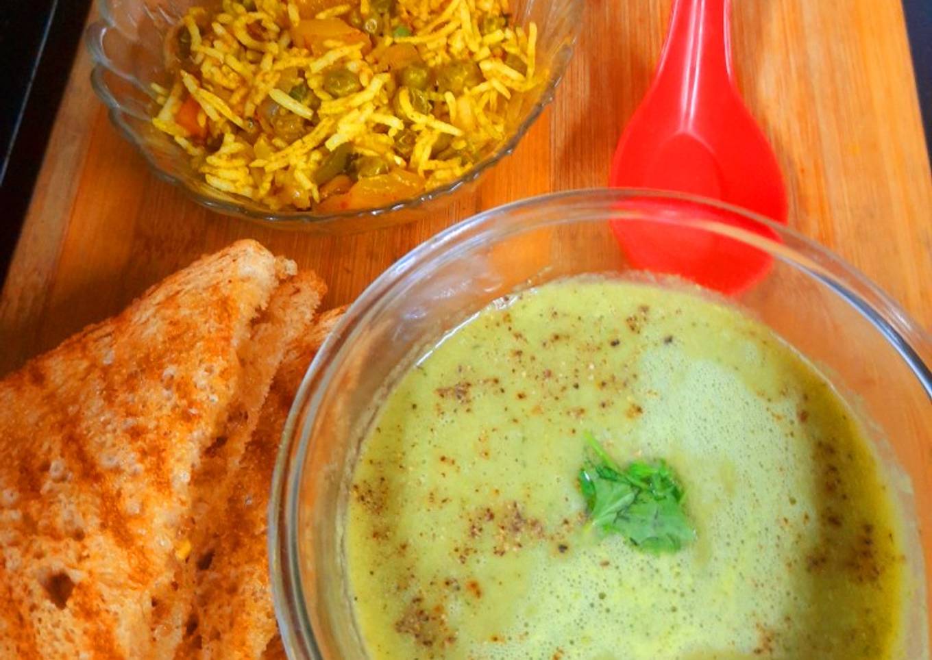 French bean onion soup