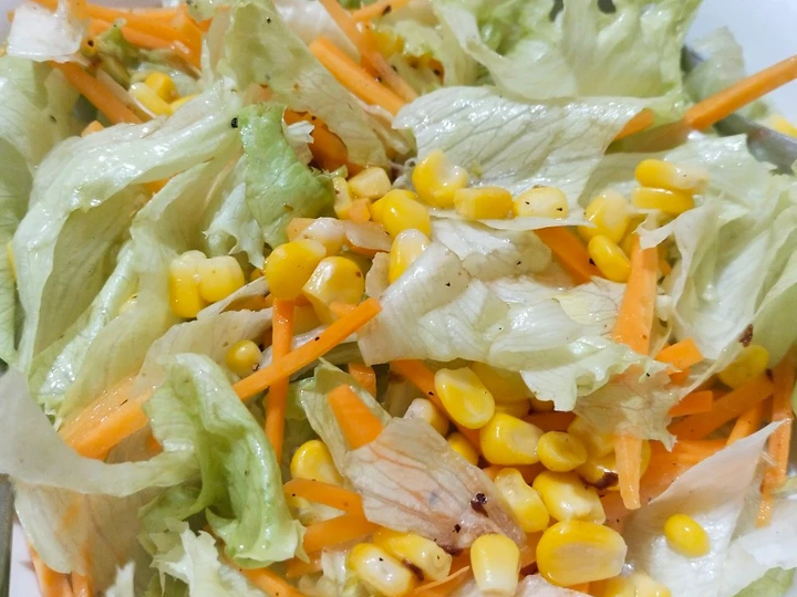 Langkah Gampang Menyiapkan Resep  Salad sayur simple low kalori yang Sempurna, Sempurna