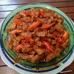รูปของ Tumis Tempe Pedes Nyemek