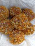 Bola-bola Ubi Ungu isi Coklat