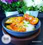 Bagaimana Menyiapkan Rice Bowl Telur Dadar Crispy Geprek Anti Gagal