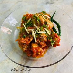 A picture of Chicken Karahi ❦.