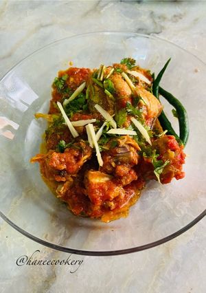 A picture of Chicken Karahi ❦.