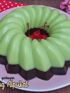 Foto resep Puding Alpukat